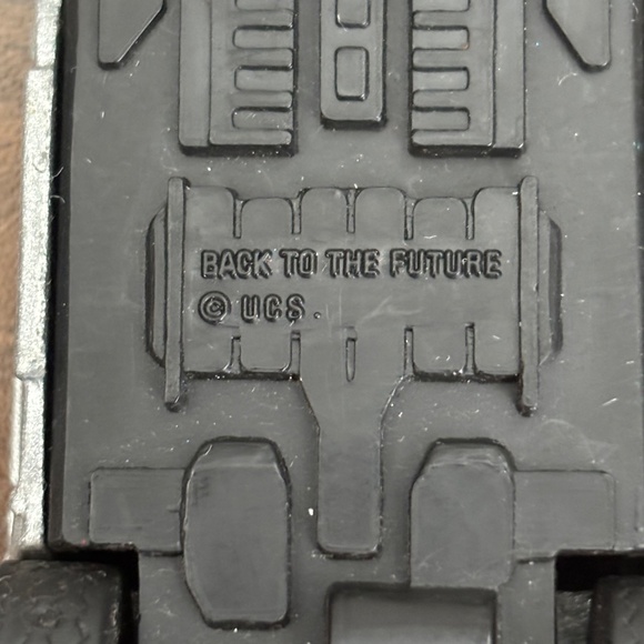 BACK TO THE FUTURE DeLorean Time Machine Car Metal Diecast Silver 4" - Picture 10 of 11